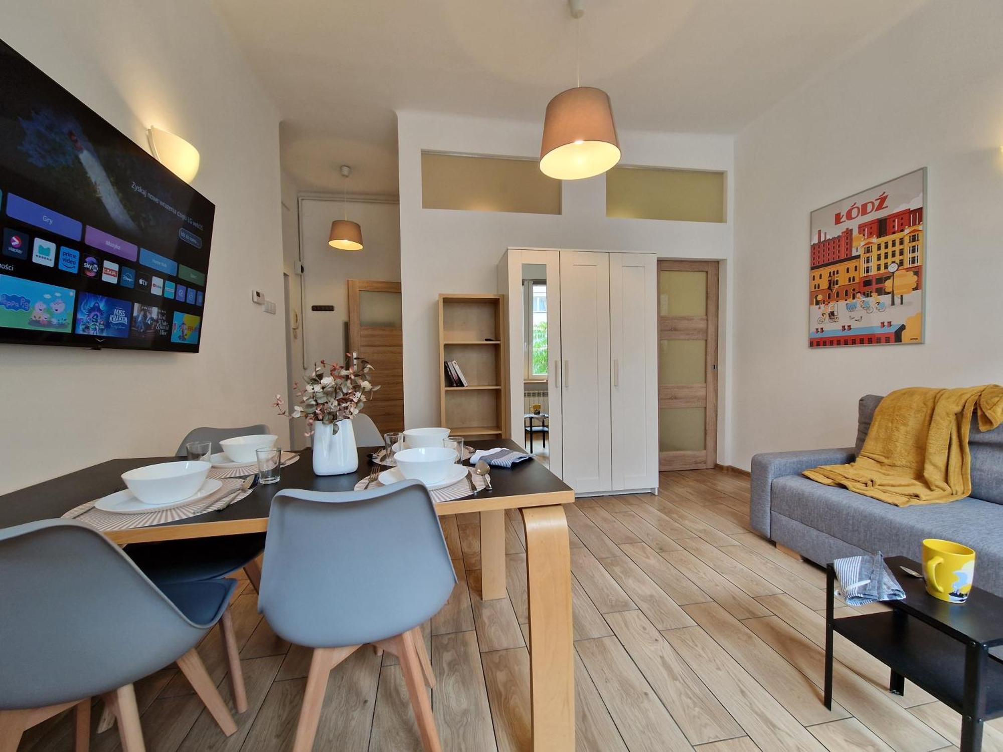 Apartment Pomorska 82 Centrum Netflix *